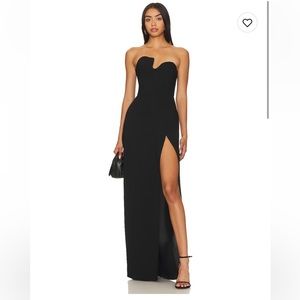 Strapless Puzzle Gown